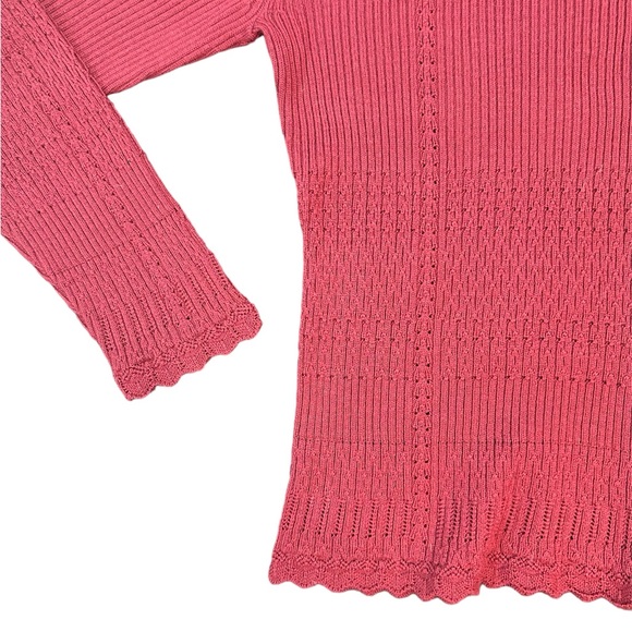 Wool Mock Neck With Dainty Details - Picture 2 of 7